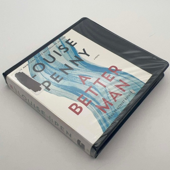 Louise Penny A Better Man Audiobook CD Chief Inspector Gamache Robert Bathurst - Picture 5 of 5